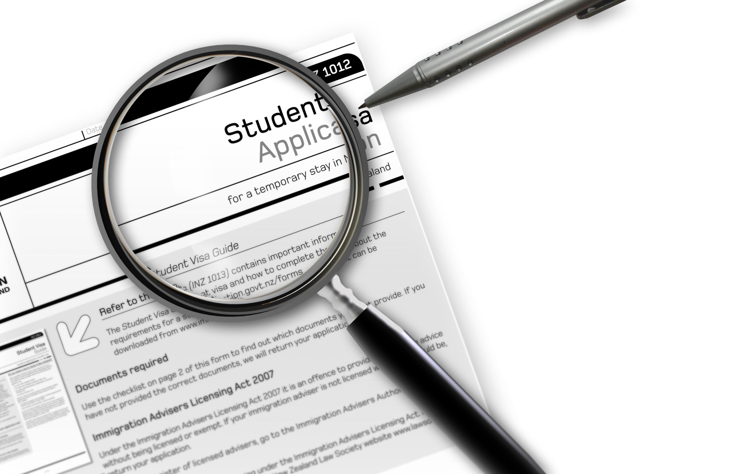 Student work Visa Application